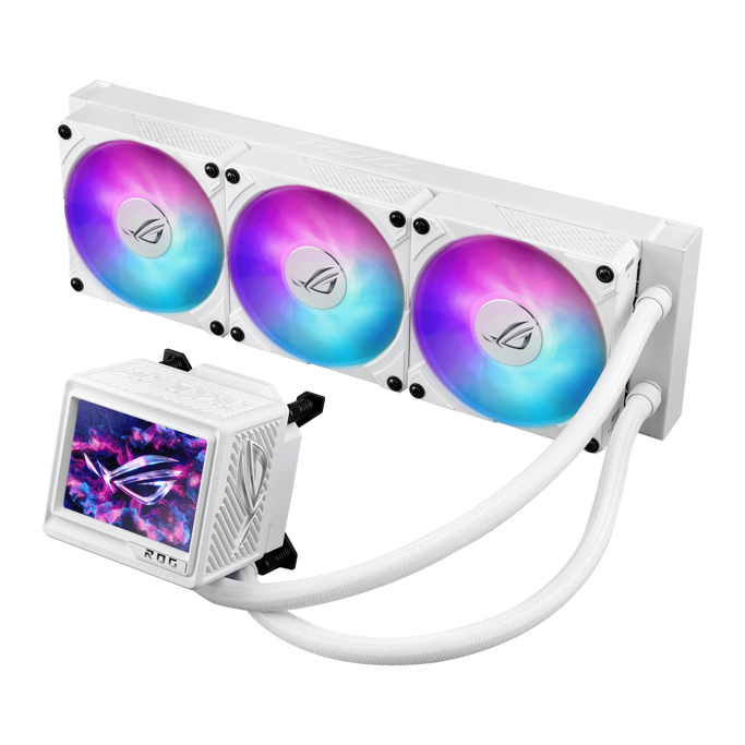 ASUS vodeno hlađenje ROG Ryujin III 360 ARGB Extreme, White, 360mm, 90RC0132-M0EAY0 - Slika 1
