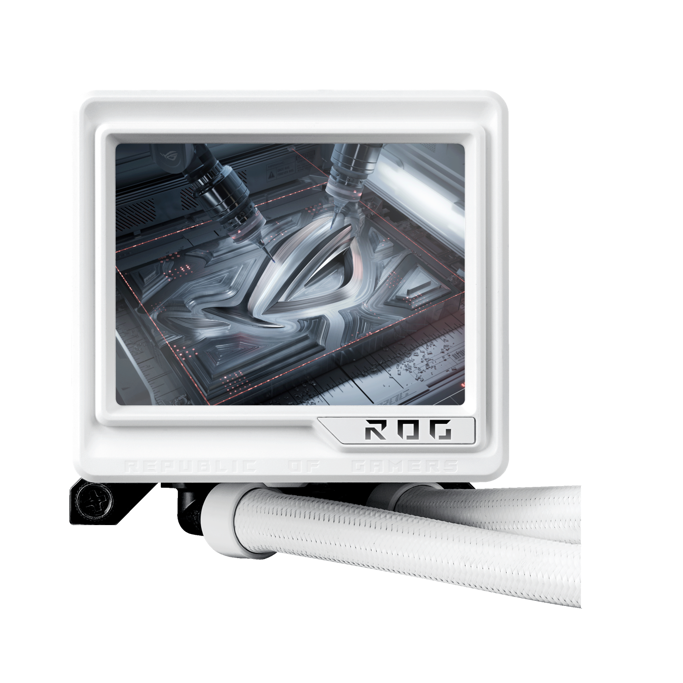 ASUS vodeno hlađenje ROG Ryujin III 360 ARGB Extreme, White, 360mm, 90RC0132-M0EAY0 - Slika 4