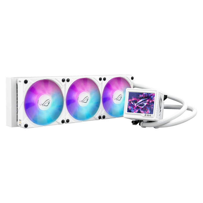 ASUS vodeno hlađenje ROG Ryujin III 360 ARGB Extreme, White, 360mm, 90RC0132-M0EAY0 - Slika 3