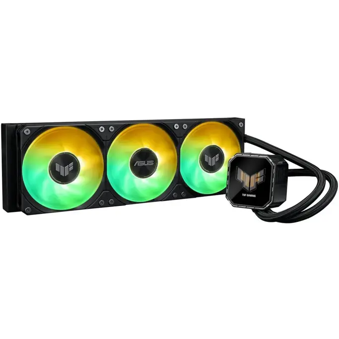Asus vodeno hlađenje TUF Gaming LC III 360 ARGB LCD, Black, 360mm, 90RC01A1-B0EAY0 - Slika 1