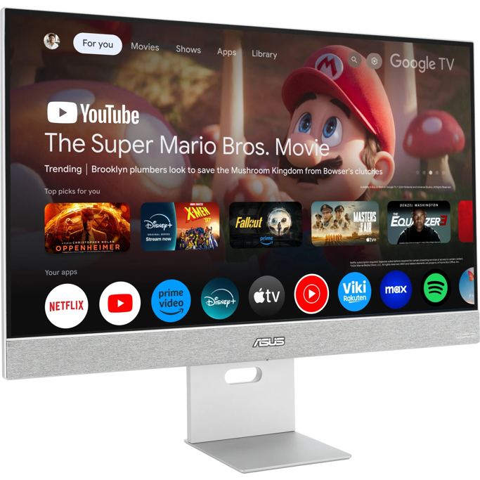 Asus ZenScreen Smart MS27UC, 27", 4K, IPS, HDMI, DP, USB Hub, USB-C, PD90W, zvučnici, 90LM0A3H-B01O70 - Slika 3