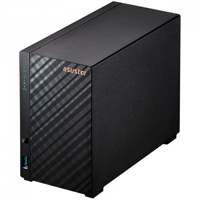 Asustor NAS Drivestor2 Lite, Realtek RTD1619B 1.7GHz (4 Core), 1GB, 2-bay, 1xGb LAN, AS1102TL - Slika 1