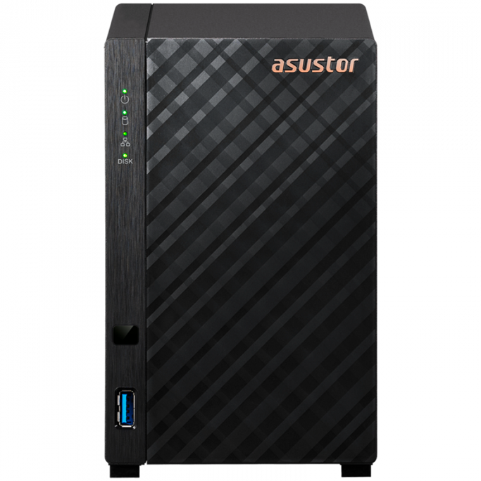 Asustor NAS Drivestor2 Lite, Realtek RTD1619B 1.7GHz (4 Core), 1GB, 2-bay, 1xGb LAN, AS1102TL - Slika 2
