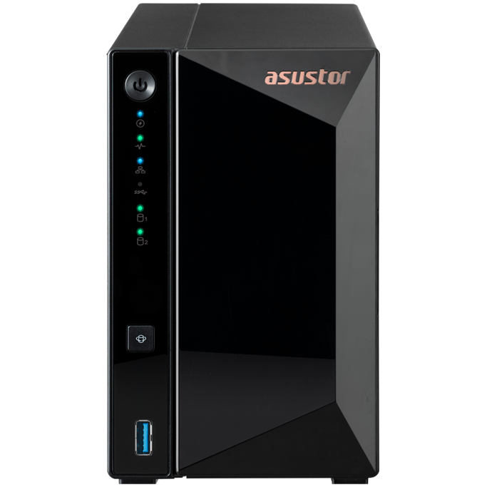 Asustor NAS Drivestor2 Pro, Realtek RTD1619B 1.7GHz (4 Core), 2GB, 2-bay, 1x2.5Gb LAN, AS3302T V2 - Slika 2
