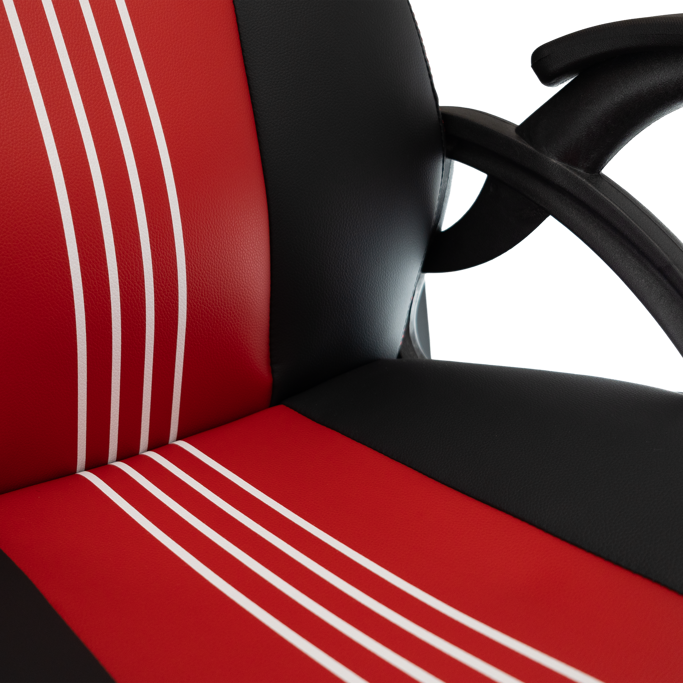 Baracuda gaming stolica ABALONE, Crno/Crvena - Slika 7