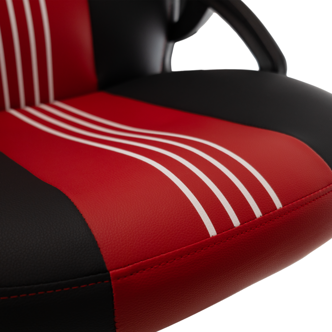 Baracuda gaming stolica ABALONE, Crno/Crvena - Slika 5