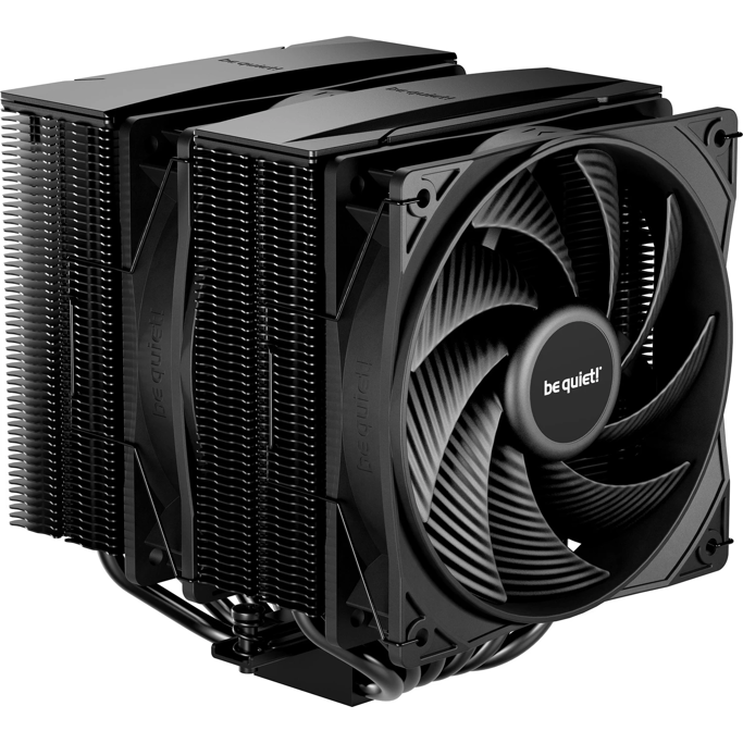 Be quiet! cooler Pure Rock Pro 3 Black, Intel/AMD, 2x120mm, TDP 250W, BK042 - Slika 1