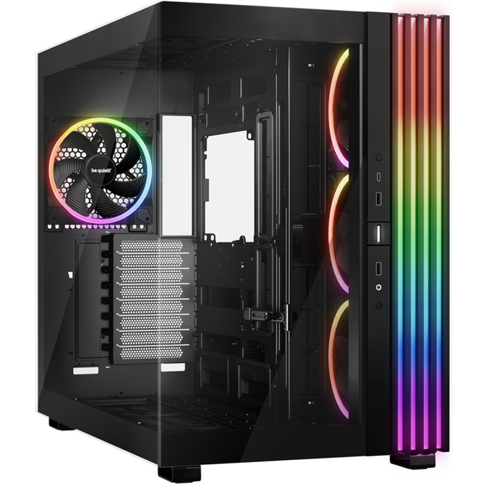 BE QUIET! LIGHT BASE 900 FX (BGW71) RGB Full Tower okno črno ohišje