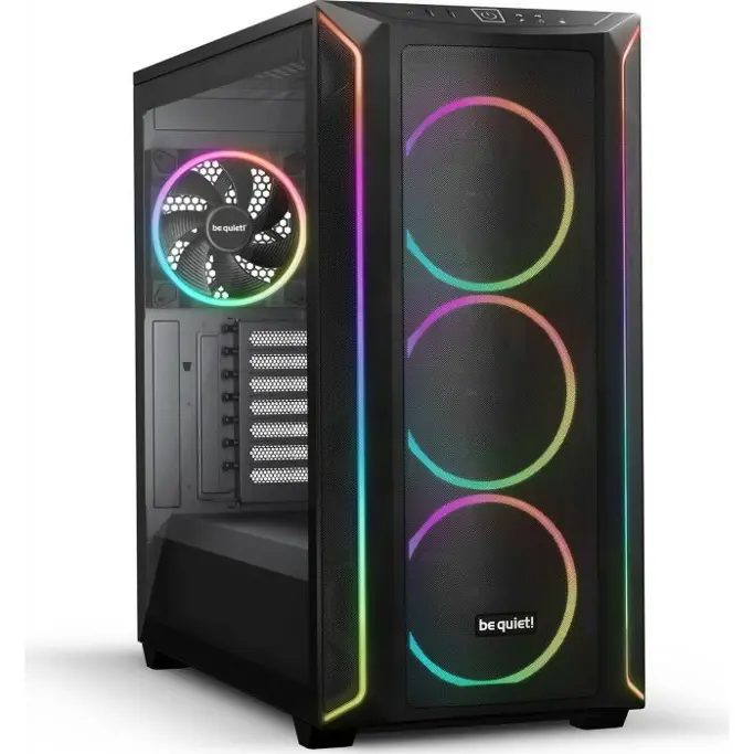 Be quiet! Midi Tower Shadow Base 800 FX Black, glass window, noise-insulated, BGW63 - Slika 1