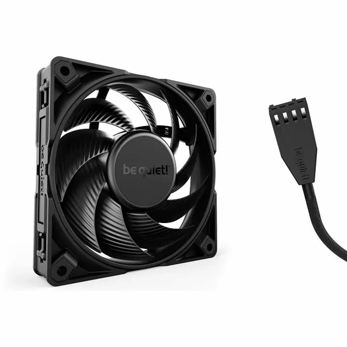 Be Quiet! ventilator 120mm Silent Wings Pro 4 PWM, Black, BL098 - Slika 2