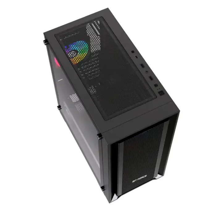 Bit Force Midi Tower VOLTRON ARGB-4, Gaming Black - Slika 8