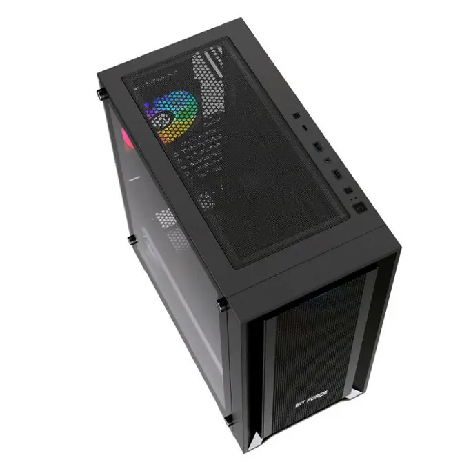 Bit Force Midi Tower VOLTRON ARGB-4, Gaming Black - Slika 3