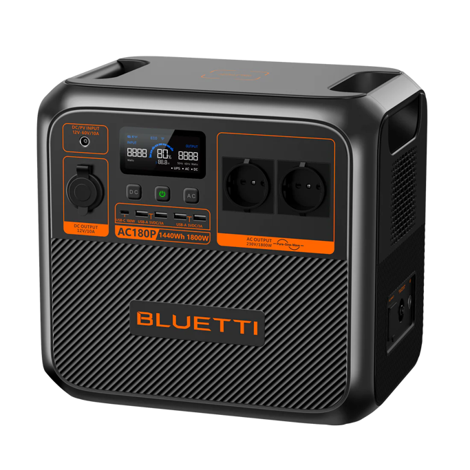 Bluetti AC180P Portable Power Station 1800W/1440Wh - Slika 3