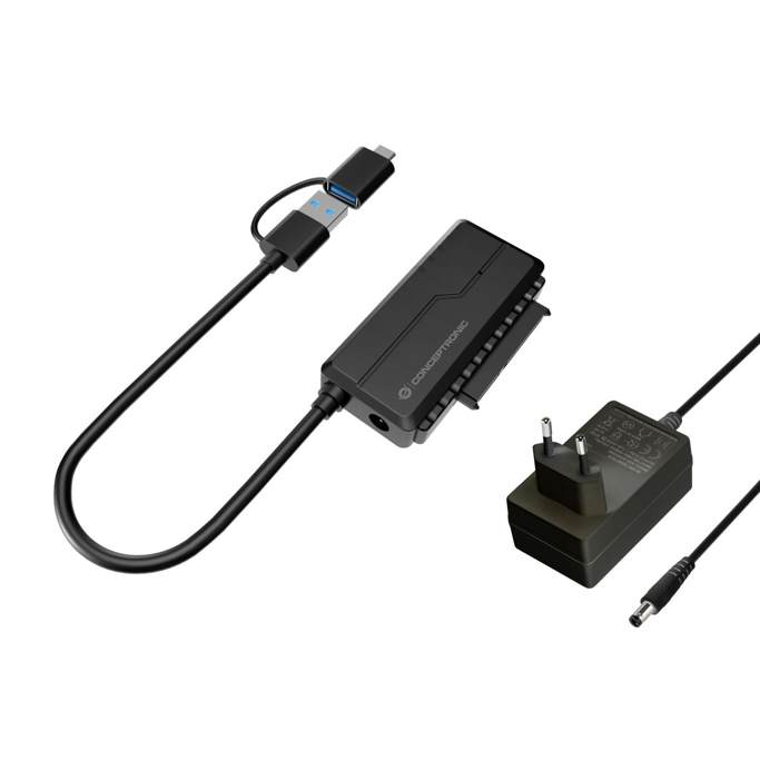 Conceptronic adapter USB-A, USB-C/SATA, ABBY21B - Slika 3