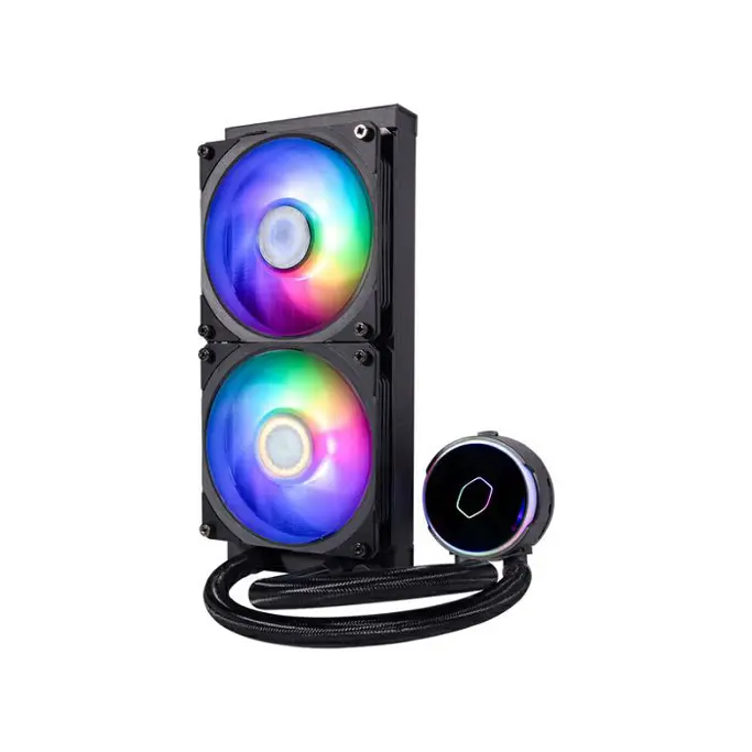 CoolerMaster vodeno hlađenje MasterLiquid PL240 Flux, ARGB, Black, 240mm, MLY-D24M-A23PZ-R1 - Slika 2