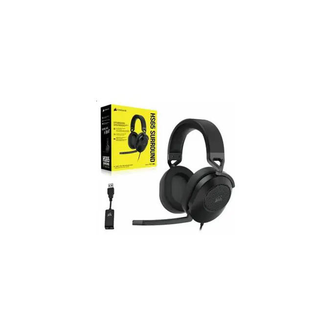 Corsair Headset HS65 Surround Carbon, CA-9011270-EU - Slika 1