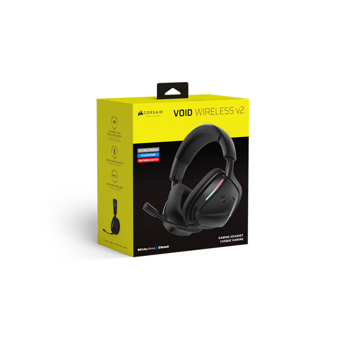 Corsair Headset Void V2, Wireless, Carbon, CA-9011379-WW - Slika 6