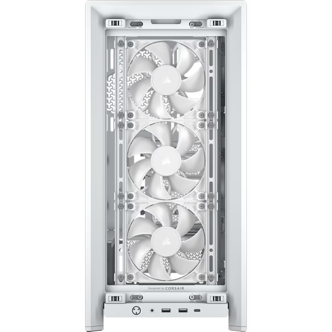 Corsair Midi Tower Frame 4000D RS, glass window, White, CC-9011313-WW - Slika 2