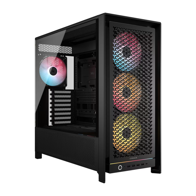 Corsair Midi Tower Frame 5000D RS ARGB, glass window, Black, CC-9011309-WW - Slika 1