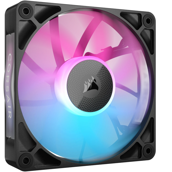 Corsair ventilator 120mm iCUE Link RX120, PWM, RGB, Black, CO-9051017-WW - Slika 1