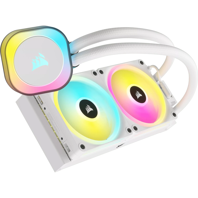 Corsair vodeno hlađenje iCUE LINK H100i, RGB White, 240mm, CW-9061005-WW - Slika 4