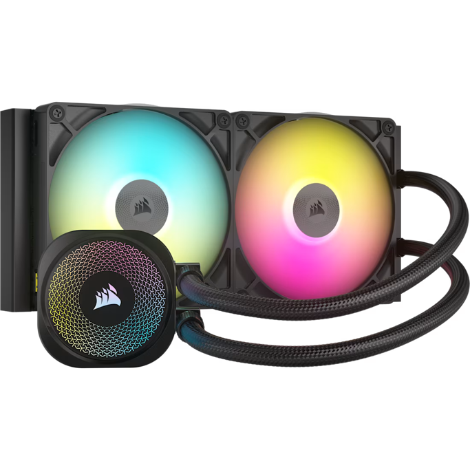 Corsair vodeno hlađenje iCUE LINK Titan 280 RX RGB, Black, 280mm, CW-9061017-WW - Slika 1