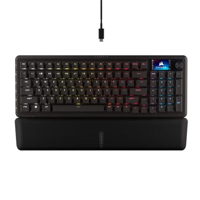 Corsair žična tipkovnica VANGUARD PRO 96 Hall Effect, Gaming, CH-91E911G-NA - Slika 1