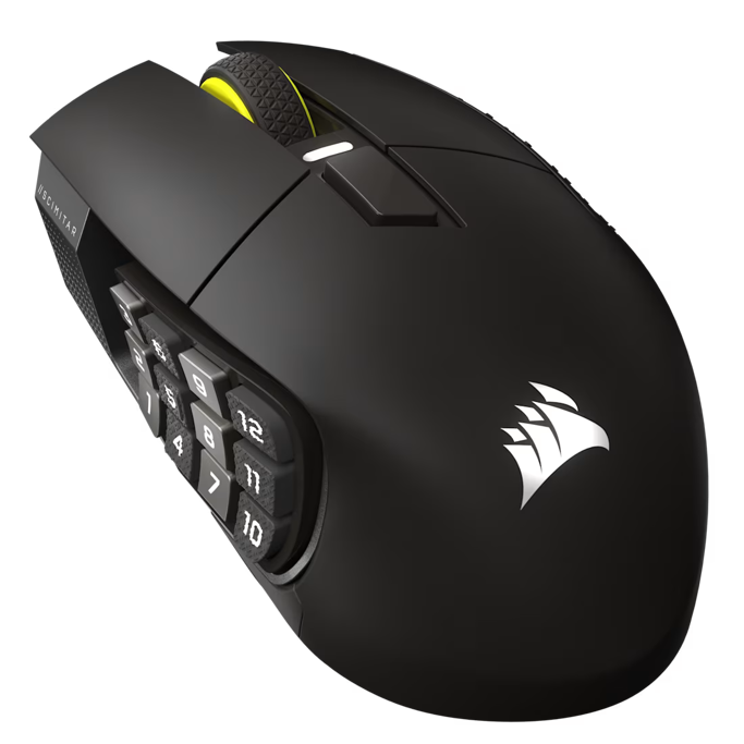 Corsair žični miš Scimitar Elite, Optical, Wireless SE, CH-9314014-WW - Slika 1