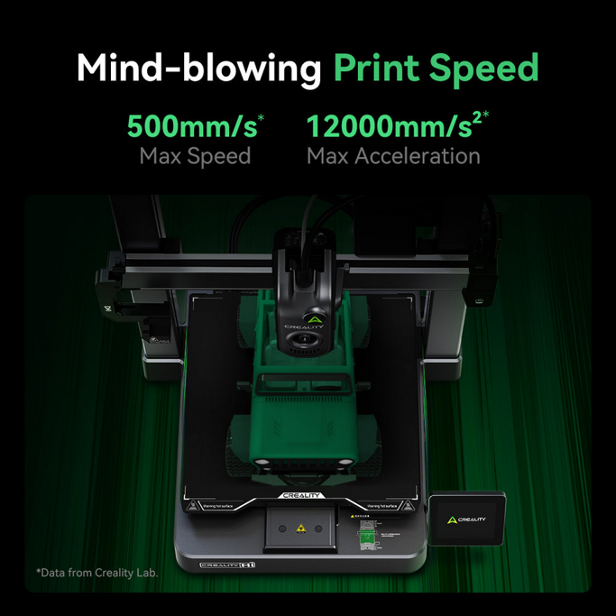 Creality 3D Printer Hi Combo, 260x260x300mm, 500mm/s, WiFi, USB, CFS - Slika 8