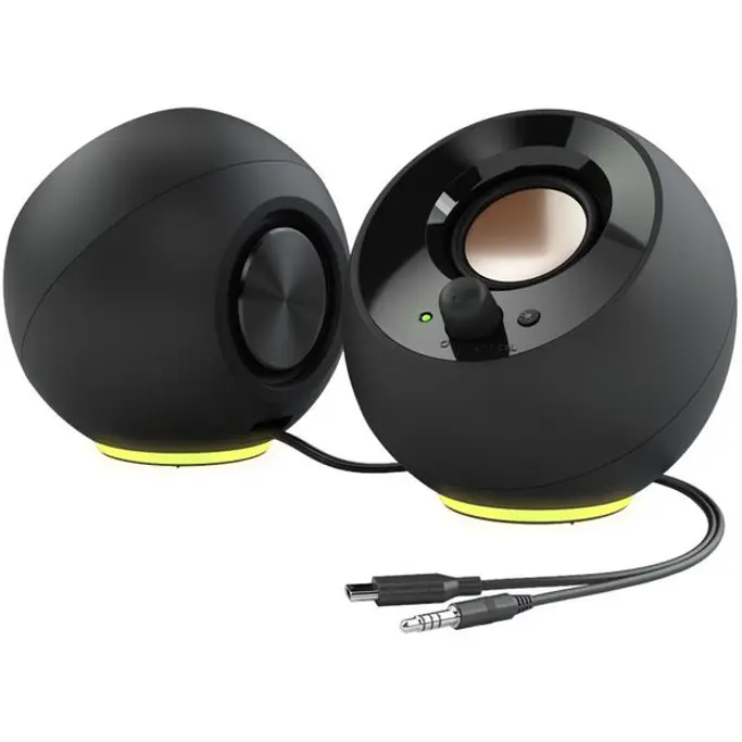 Creative zvučnici Pebble SE RGB Black, 51MF1725AA000 - Slika 1