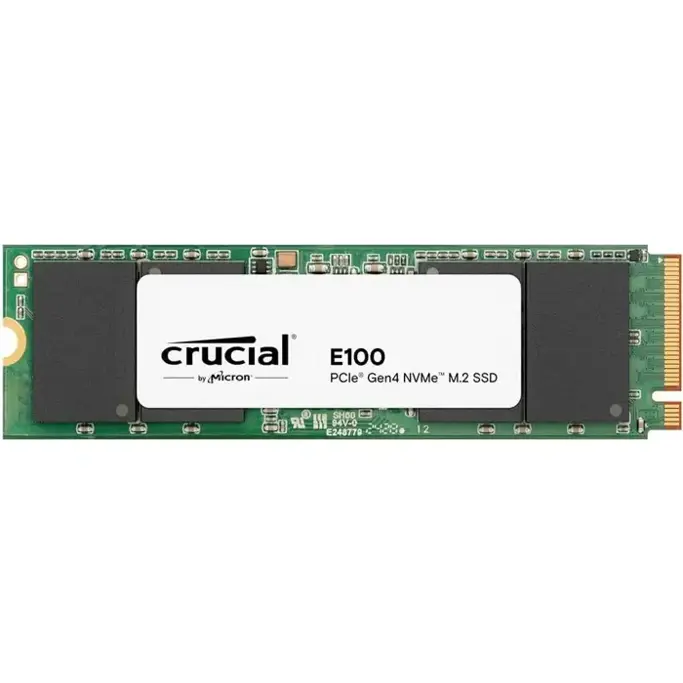 Crucial SSD 1TB E100, M.2 SSD, NVMe PCIe, Gen 4, CT1000E100SSD8 - Slika 1