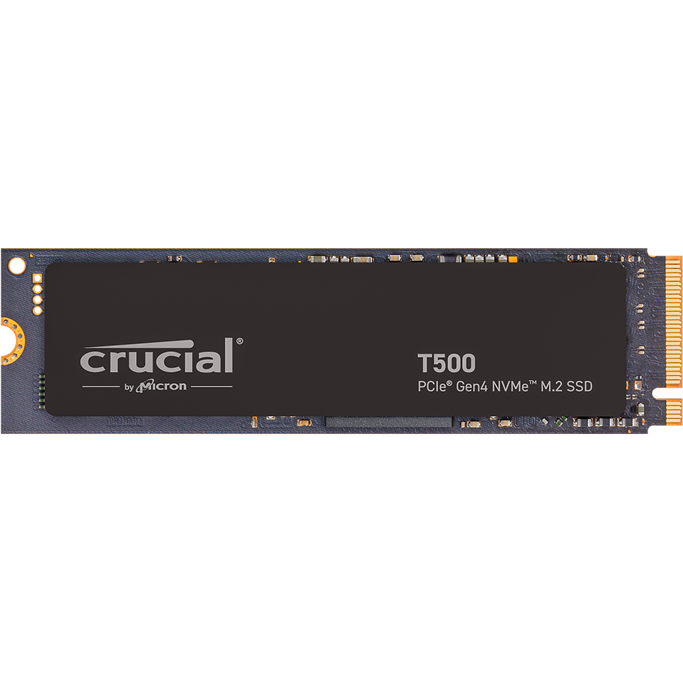 Crucial SSD 2TB T500, M.2 SSD, NVMe PCIe, Gen 4, CT2000T500SSD8 - Slika 1