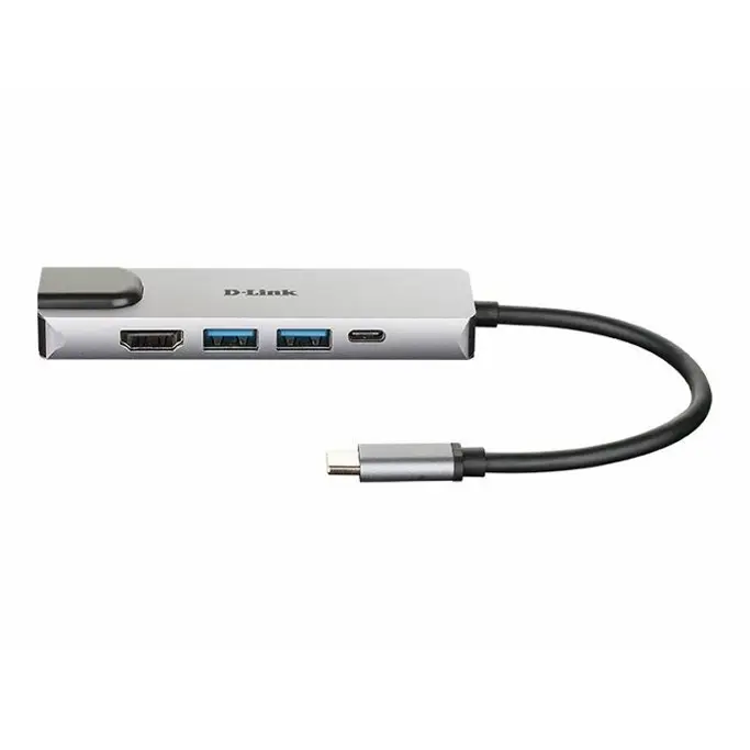 D-Link DUB-M520, 5-in-1 USB-C Hub with HDMI/Ethernet and Power Delivery - Slika 2