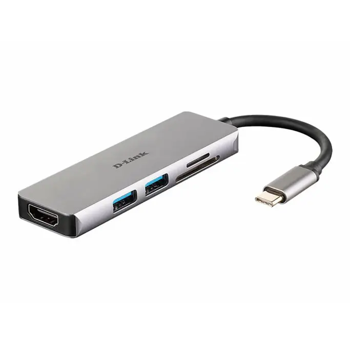 D-Link DUB-M530, 5-in-1 USB-C Hub with HDMI and SD/microSD Card Reader - Slika 1