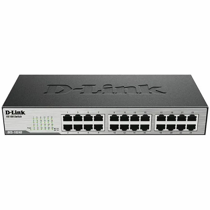 D-Link Switch DES-1024D, 24-Port, 10/100 Mbps, Fast Ethernet, Unmanaged, DES-1024D/E - Slika 3