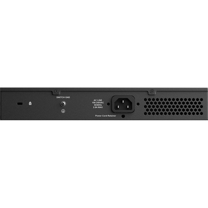 D-Link Switch DGS-1008MP, 8-Port (PoE+), Gigabit Max Switch, Unmaniged, Desktop, Rackmount, DGS-1008MP - Slika 4