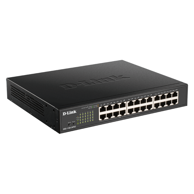 D-Link Switch DGS-1100-24PV2, 24-Port (12 PoE+), Gigabit, Smart Managed, DGS-1100-24PV2/E - Slika 2