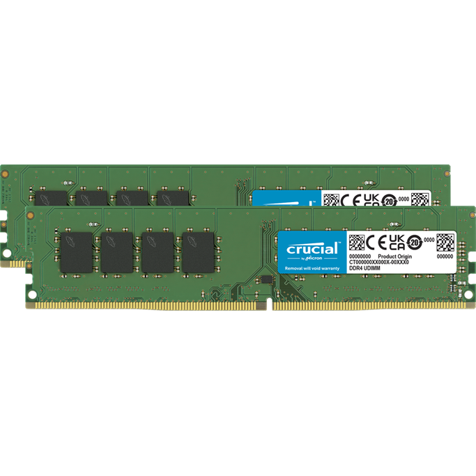 DDR4 16GB (2x8), Crucial, 3200MHz, CL22, CT2K8G4DFRA32A - Slika 1