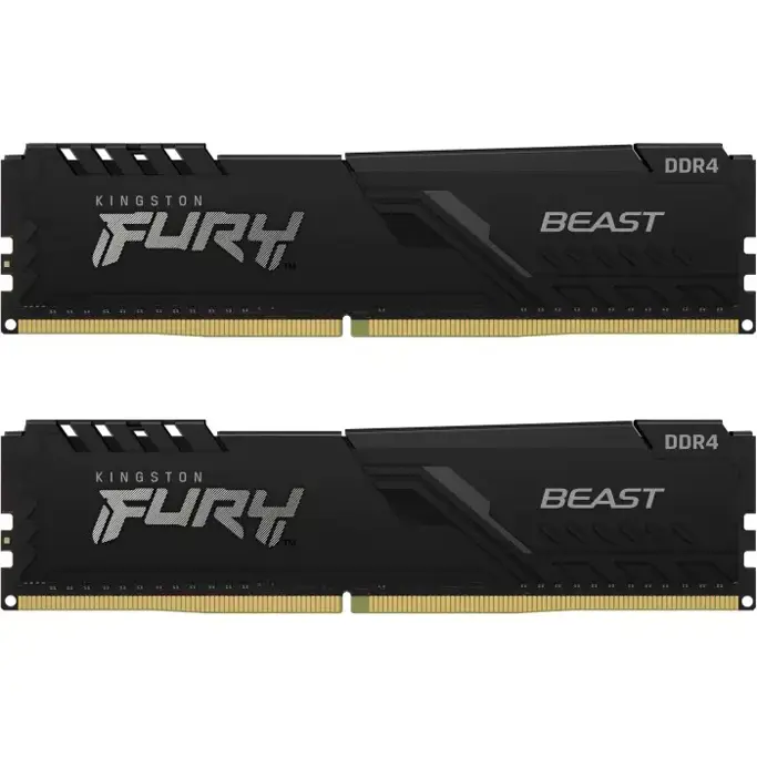 DDR4 64GB (2x32) Kingston 3200MHz Fury BEAST, KF432C16BBK2/64 - Slika 5