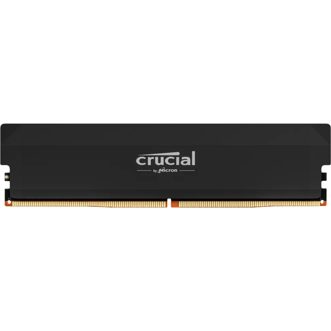 DDR5 16GB (1x16) Crucial, 6000Mhz, CL36, Pro OC, Black, Intel XMP/AMD Expo, CP16G60C36U5B - Slika 1