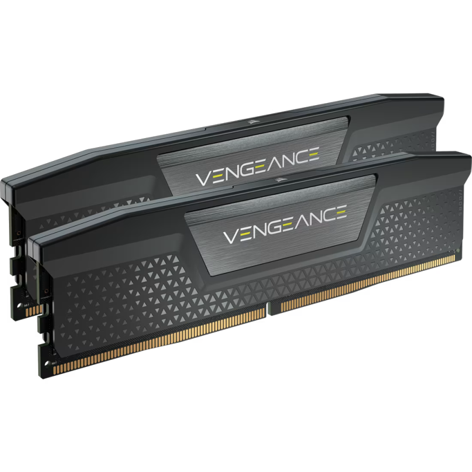 DDR5 32GB (2x16) Corsair 6400MHz, CL36, Vengeance, Black, Intel XMP, CMK32GX5M2B6400C36 - Slika 1