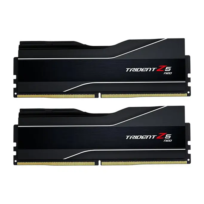 DDR5 32GB (2x16) G.Skill, 6000MHz, Trident Z5 NEO Black, CL30, AMD EXPO, F5-6000J3038F16GX2-TZ5N - Slika 1
