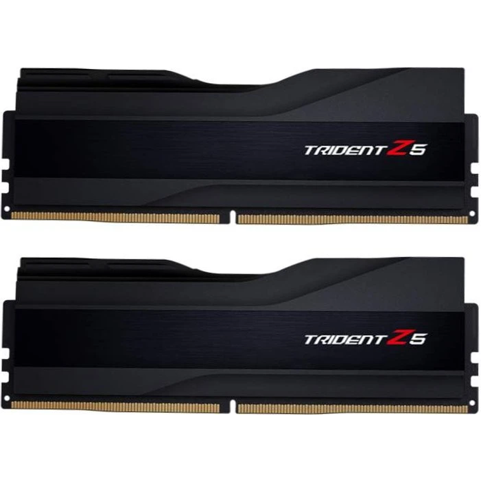 DDR5 32GB (2x16) G.Skill, 6400MHz, CL32, Trident Z5, Black, Intel XMP, F5-6400J3239G16GX2-TZ5K - Slika 1