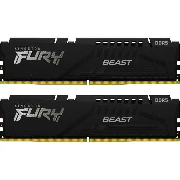 DDR5 32GB (2x16) Kingston, 6000MHz, CL30, Fury Beast Black, Intel XMP 3.0/AMD EXPO, KF560C30BBEK2-32 - Slika 4