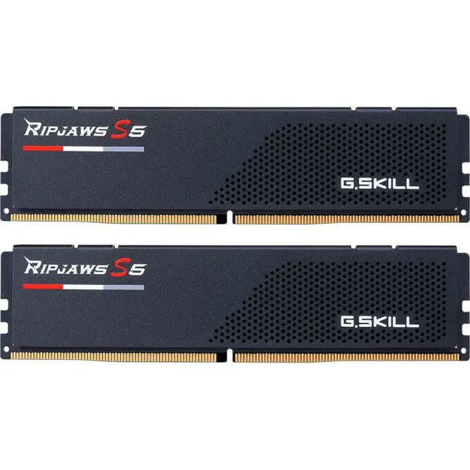DDR5 48GB (2x24) G.Skill, 6400MHz, Ripjaws S5 Black, CL32, Intel XMP 3.0, F5-6400J3239F24GX2-RS5K - Slika 1