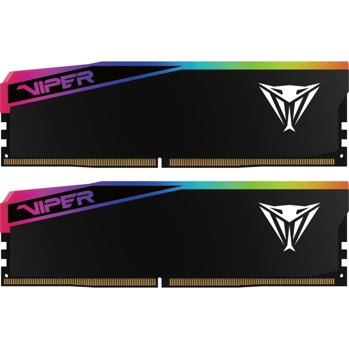 DDR5 64GB (2x32) Patriot, 6000MHz, CL28, Viper Elite 5 Ultra RGB, Intel XMP/AMD EXPO, VEUR564G6028K - Slika 1