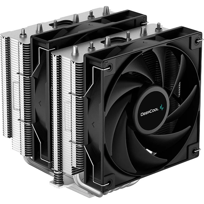 DeepCool cooler AG620, Intel/AMD, 2x120mm, TDP 260W, Black, R-AG620-BKNNMN-G-1 - Slika 1