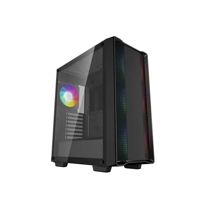 DeepCool Midi Tower CC560 ARGB V2, glass window, Black, R-CC560-BKTAA4-G-2 - Slika 5