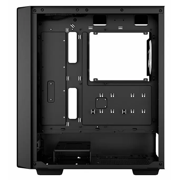 DeepCool Midi Tower CC560 Mesh V2, ATX, ARGB, Tepmered glass, Black, R-CC560-BKAMA4-G-2 - Slika 4