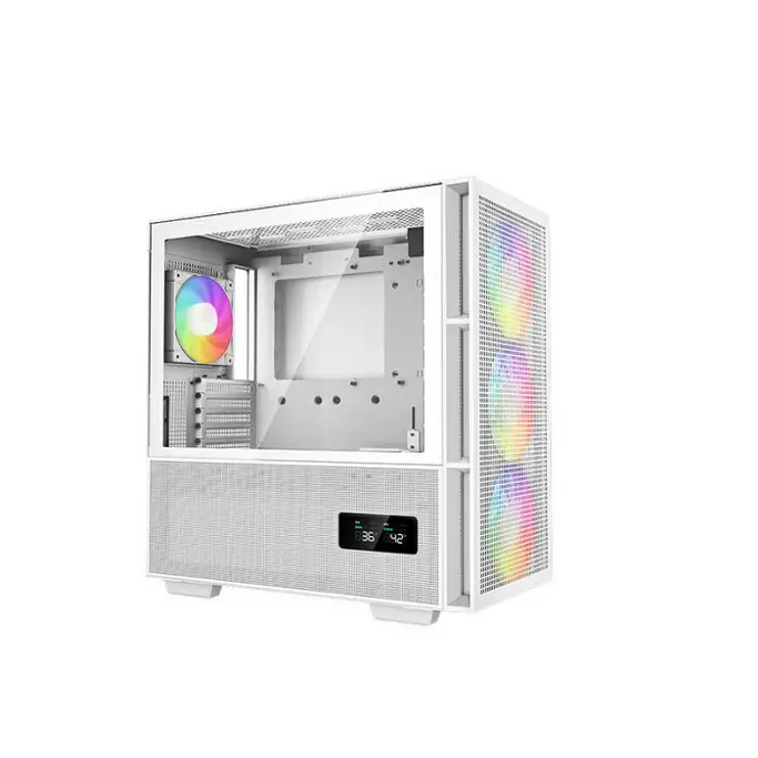 DeepCool Midi Tower CH560 Digital WH, ARGB, LCD, glass window, White, R-CH560-WHAPE4D-G-1 - Slika 2